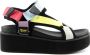 Blauer Multicolor Sandalen met bandjes - Thumbnail 1