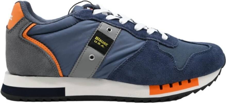 Blauer Navy Orange Sneakers S3Queens01 Multicolor Heren