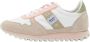 Blauer Nylon Suede Hardloopschoenen voor Vrouwen - Thumbnail 1