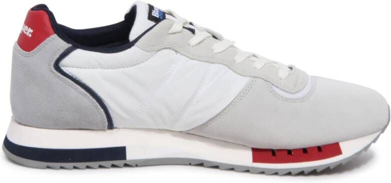 Blauer Queens Schoenen Wit Rood Marine
