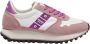 Blauer Roze Sneakers Eco-Vriendelijk Casual Stijl Multicolor Dames - Thumbnail 1