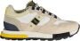 Blauer Casual Stijl Witte Polyester Sneakers - Thumbnail 1