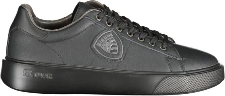 Blauer Schoenen Black Heren