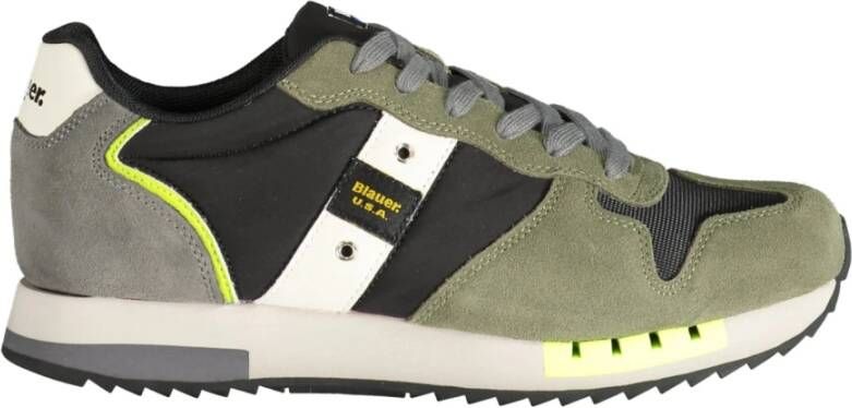 Blauer Schoenen Green Heren
