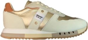 Blauer Sneakers Beige Dames