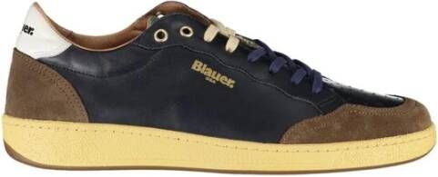 Blauer Sneakers Multicolor Heren