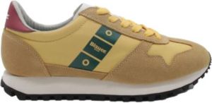 Blauer Sneakers Geel Heren