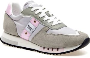 Blauer Sneakers Grijs Dames