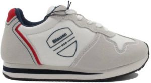 Blauer Sneakers Grijs Dames