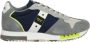 Blauer Blauwe Contrasterende Veters Sportieve Sneakers Multicolor Heren - Thumbnail 1
