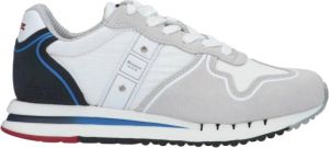 Blauer Sneakers Beige Heren