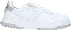 Blauer Sneakers Wit