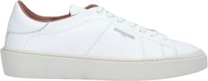 Blauer Sneakers Wit Heren