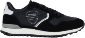 Blauer Sneakers Zwart Heren