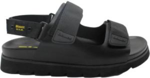 Blauer Sneakers Zwart Heren