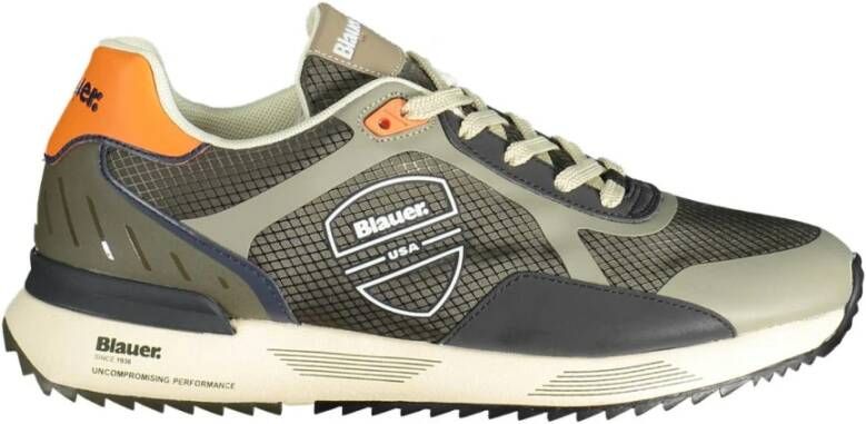 Blauer Sportieve herensneakers Groen Heren