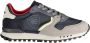 Blauer Sportieve Sneakers met Contrastdetails en Logo Multicolor Heren - Thumbnail 16