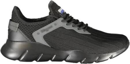 Blauer Sports Sneaker met Gedurfd Print