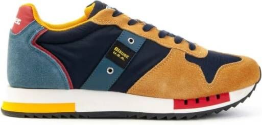 Blauer Stijlvolle Heren Veterschoenen Yellow Heren