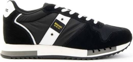 Blauer Stijlvolle Heren Veterschoenen Zwart Heren