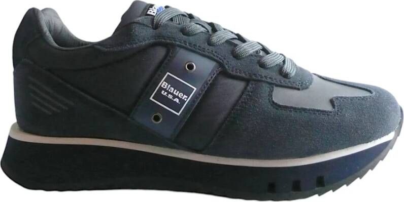 Blauer Stijlvolle marineblauwe sneakers