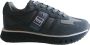 Blauer Stijlvolle marineblauwe sneakers - Thumbnail 1