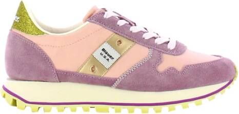 Blauer Vibrante Damessneakers Multicolor Dames