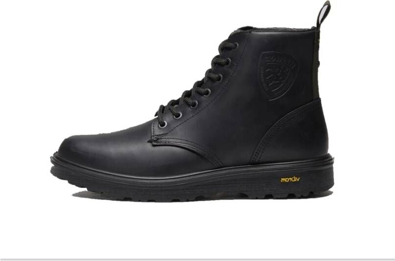 Blauer Wedge Enkellaarsjes