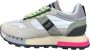 Blauer Witte Canvas Roze Damesschoenen Multicolor Dames - Thumbnail 1