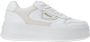 Blauer Witte lage sneakers - Thumbnail 1