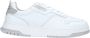 Blauer Witte Leren Sneakers Model S3Harper07 Lea White Heren - Thumbnail 1