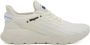 Blauer Witte Polyester Sneaker met Sportieve Details White Heren - Thumbnail 8