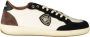 Blauer Witte Polyester Sportsneaker met Contrastdetails Multicolor Heren - Thumbnail 4