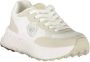 Blauer Witte sportsneakers met contrasterende details - Thumbnail 1