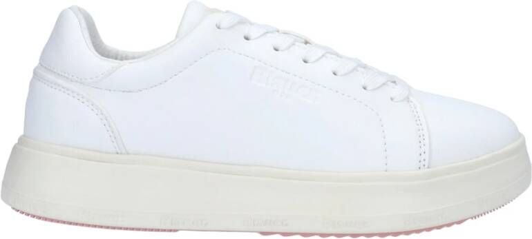 Blauer Witte Bloem Platform Sneakers White Dames - Foto 1