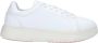 Blauer Witte vegan leren sneakers White Dames - Thumbnail 1