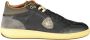 Blauer Sportieve Zwarte Vetersneakers Heren Multicolor Heren - Thumbnail 17