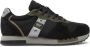 Blauer Zwarte sportsneakers met contrasterende accenten Multicolor Heren - Thumbnail 14