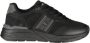 Blauer Zwarte Veterschoenen met Contrasterende Details - Thumbnail 1