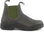 Blundstone Stiefel Boots #519 Stout Brown Leather with Olive Elastic (500 Series)-12UK - Thumbnail 95