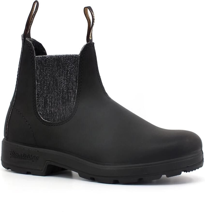 Blundstone Damen Stiefel Boots #2032 Voltan Leather Elastic (500 Series) Black Silver Glitter-8UK - Foto 6