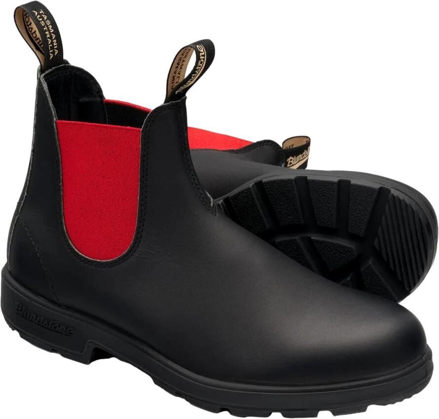 Blundstone Stiefel Boots #508 Voltan Leather Elastic (550 Series) Voltan Black Red-4.5UK - Foto 2