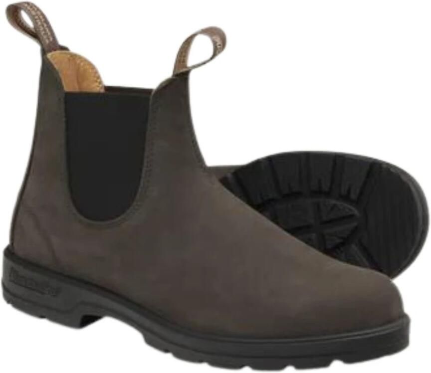 BLUNDSTONE Chelsea Boots Classics Nubuck Bruin - Foto 11