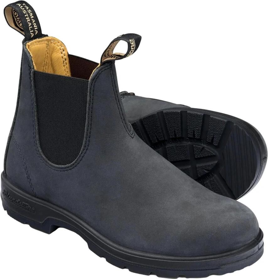 BLUNDSTONE Chelsea Boots Classic Nubuck Grijs - Foto 3