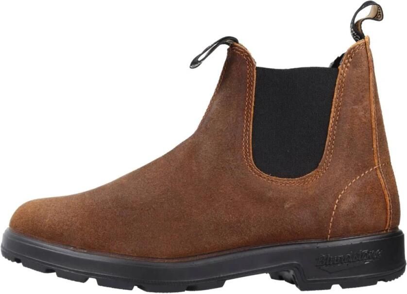 BLUNDSTONE Chelsea Boots Originals Maat: 45 Materiaal: Suède Kleur: Bruin - Foto 6
