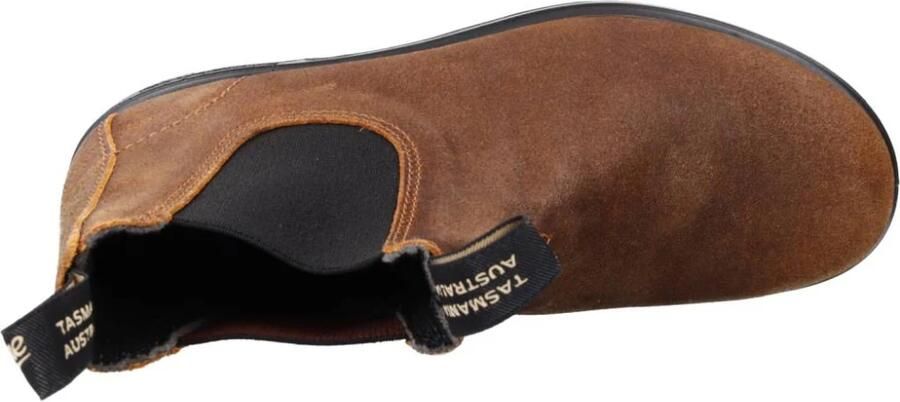 BLUNDSTONE Chelsea Boots Originals Maat: 45 Materiaal: Suède Kleur: Bruin - Foto 7