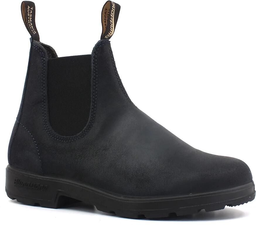 Blundstone Verhoog je stijl met marineblauwe en zwarte Chelsea-laarzen Zwart - Foto 6