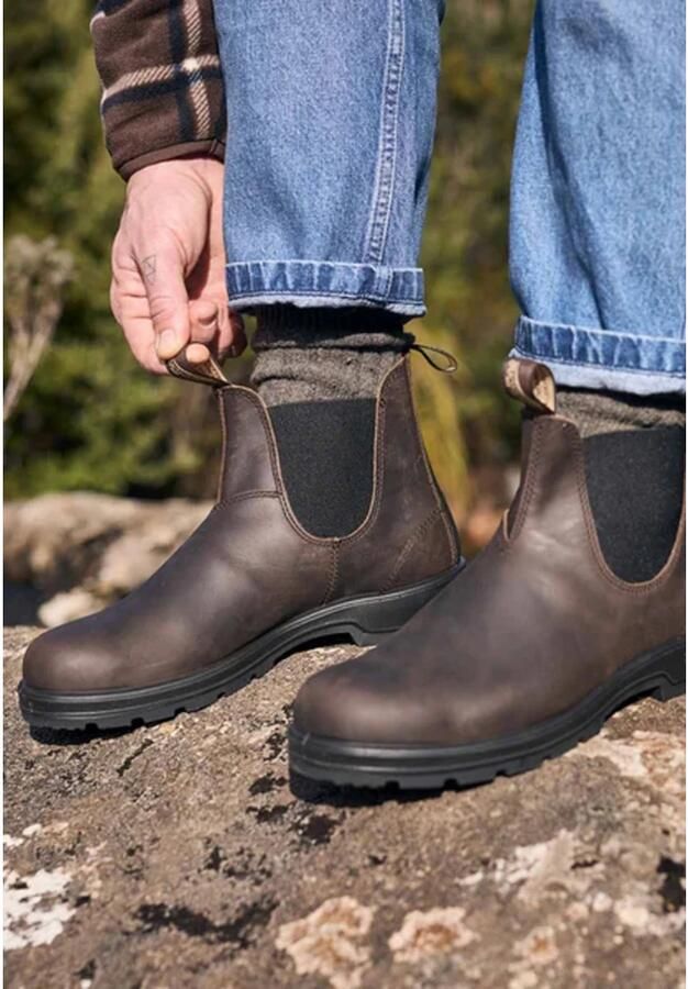 BLUNDSTONE Chelsea Boots Classics Maat: 41 5 Materiaal: Nubuck Kleur: Bruin - Foto 10