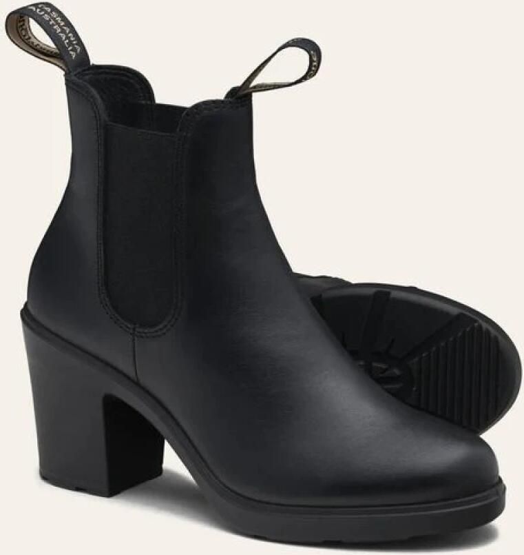 Blundstone Boots Black Water-Repellent Leather Ankle Boots With Log in zwart - Foto 2