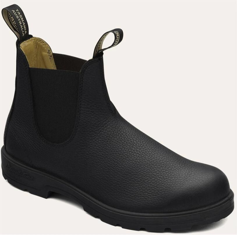 Blundstone 1447 Zwart Pebble Leer Laarzen Fashion Wear Volwassen